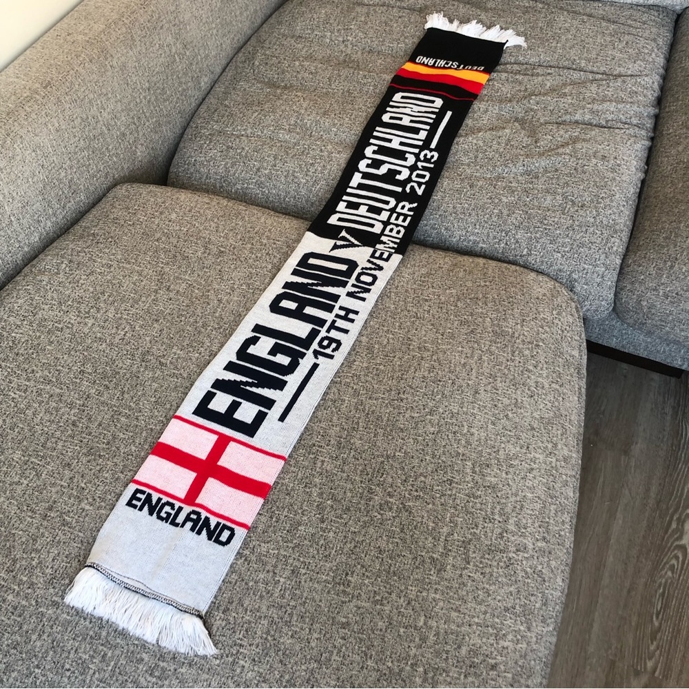 England vs Germany 19th November 2013 scarf